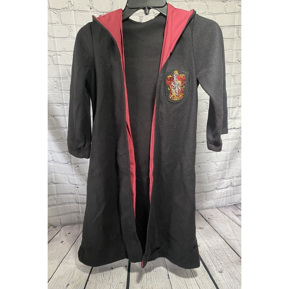Rubie's Vtg Deluxe Harry Potter Robe Hooded Griffindor‎ Crest Youth Small